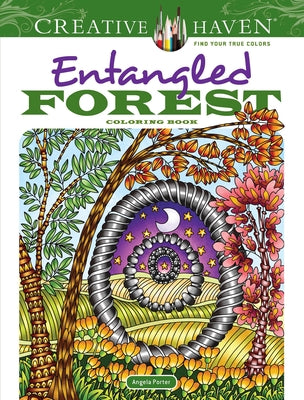 Creative Haven Entangled Forest Coloring Book by Porter, Angela