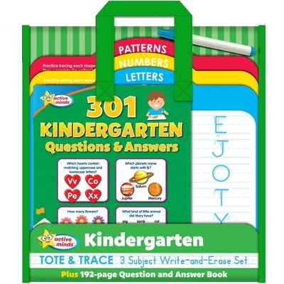 Active Minds Kindergarten Tote and Trace by Sequoia Children's Publishing