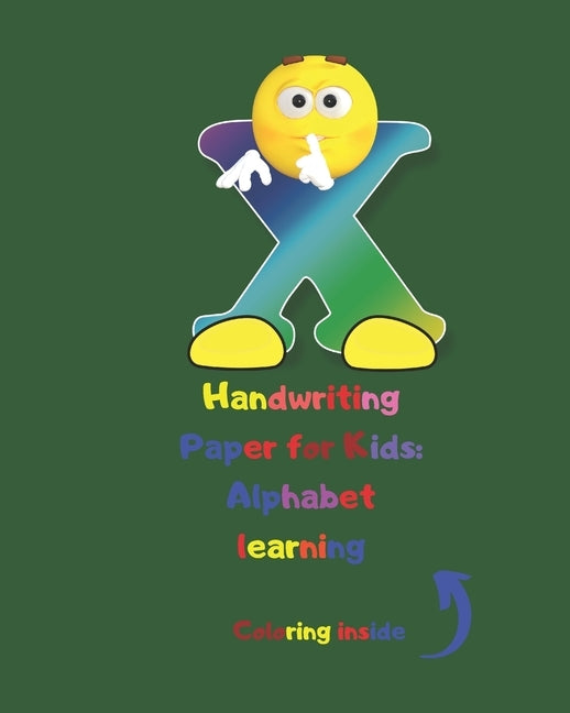 Handwriting Paper for Kids: Alphabet learning: Cursive Writing Books for Kids.Handwriting Practice Paper:3-Line and Checkered Writing Sheets for K by Powers, Variegated