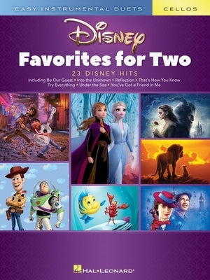 Disney Favorites for Two: Easy Instrumental Duets - Cello Edition by Deneff, Peter
