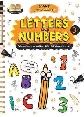 Help with Homework Letters & Numbers: Giant Wipe-Clean Workbook for 3+ Year-Olds by Igloobooks