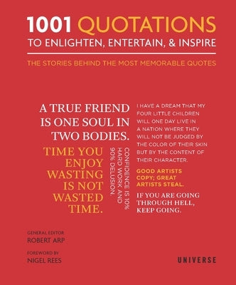 1001 Quotations to Enlighten, Entertain, and Inspire by Arp, Robert