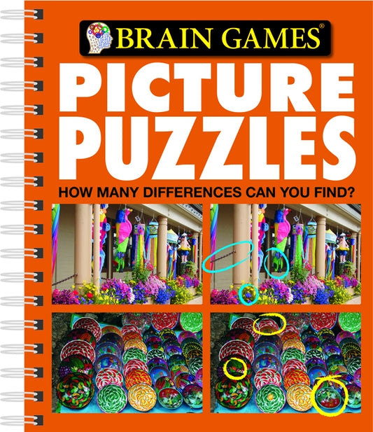 Brain Games - Picture Puzzles #5: How Many Differences Can You Find?: Volume 5 by Publications International Ltd