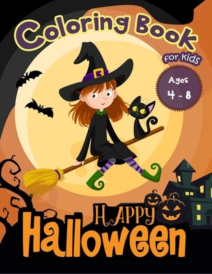 Happy Halloween Coloring Book for Kids Ages 4-8 by Press, Hero