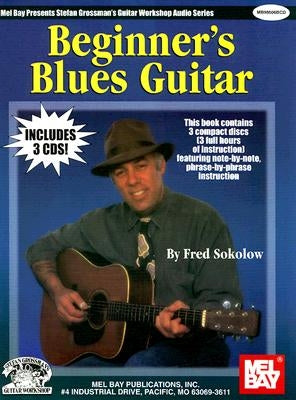 Beginner's Blues Guitar [With 3 CDs] by Sokolow, Fred