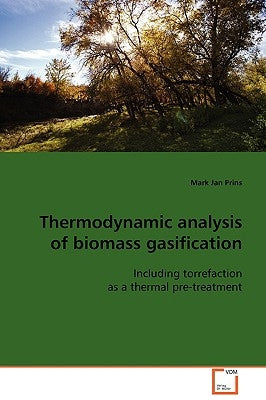 Thermodynamic analysis of biomass gasification by Prins, Mark Jan