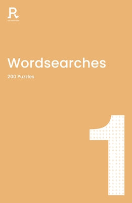 Wordsearches Book 1: A Word Search Book for Adults Containing 200 Puzzlesvolume 1 by Richardson Puzzles and Games