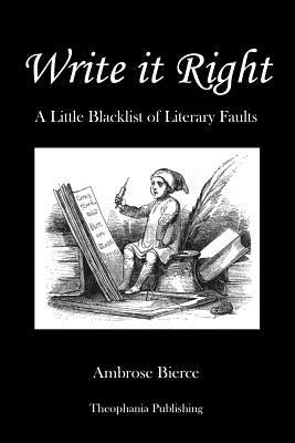 Write it Right by Bierce, Ambrose