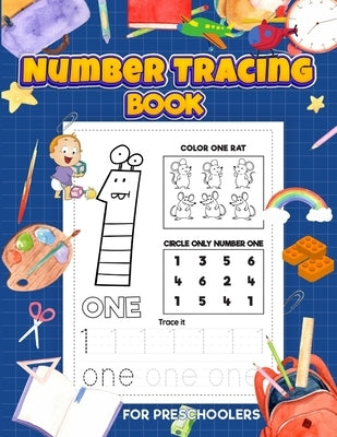 Number Tracing and coloring book: for kids or Kindergarten students by Team, ์the Power Creative