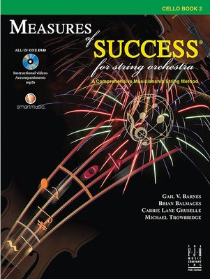 Measures of Success for String Orchestra-Cello Book 2 by Barnes, Gail V.