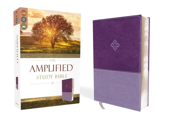Amplified Study Bible, Imitation Leather, Purple by Zondervan