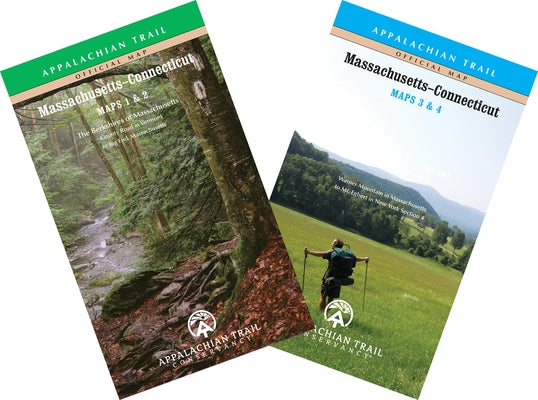 Appalachian Trail Massachusetts-Connecticut Map Set by Appalachian Trail Conservancy