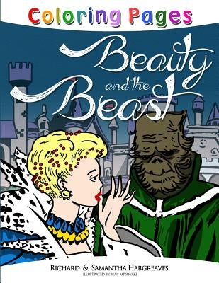 Beauty and the Beast Coloring Pages by Hargreaves, Samantha