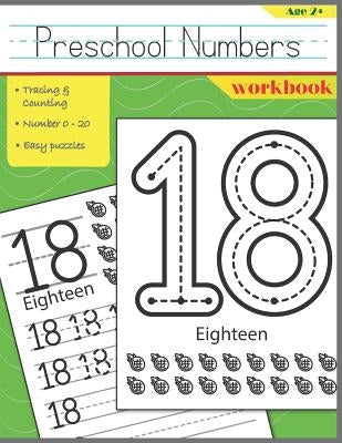 Preschool Numbers Workbook: Handwriting Numbers & Easy Number Puzzles for Kids by Legge, Patt
