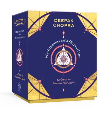 Meditations and Affirmations: 64 Cards to Awaken Your Spirit by Chopra, Deepak