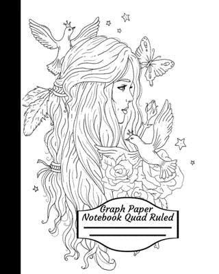 Graph Paper Notebook Quad Ruled: Grid Paper Notebook, Quad Ruled, 110 Sheets (Large, 8 x 10) Math and Science Coloring Cover and Bonus Back Page by Bailey, P. L.