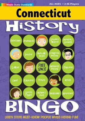 Connecticut History Bingo Game! by Gallopade International