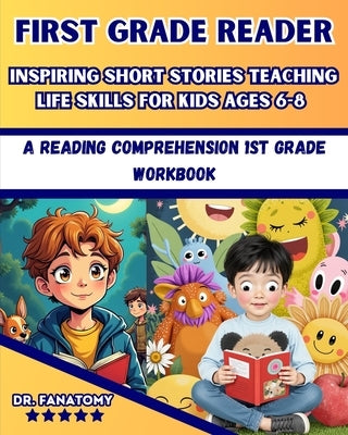 First Grade Reader: A Reading Comprehension 1st Grade Workbook by Fanatomy