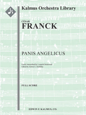 Panis Angelicus: Full Score by Franck, Cesar