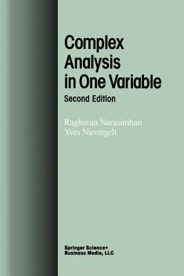 Complex Analysis in One Variable by Narasimhan, Raghavan