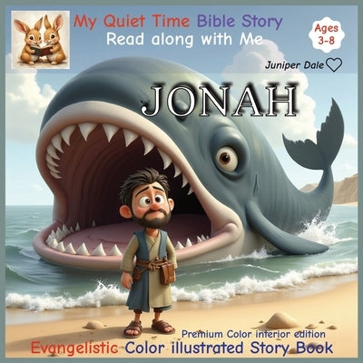 My Quiet Time Bible Stories. Read along with me. Jonah: A fully illustrated Bible Story Book Jonah and the Whale for kids Ages 3-9 Teaching kids to lo by Dale, Juniper