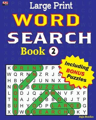 Large Print WORD SEARCH Book by Jaja Books