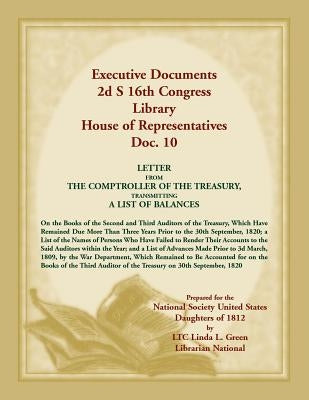 Executive Documents 2d S 16th Congress Library House of Representatives, Doc. 10 by Green, Linda L.