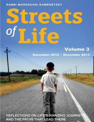 Streets of Life Collection Volume 3: Reflections on Life's Amazing Journeys and the Paths that Lead There by Kamenetzky, Rabbi Mordechai