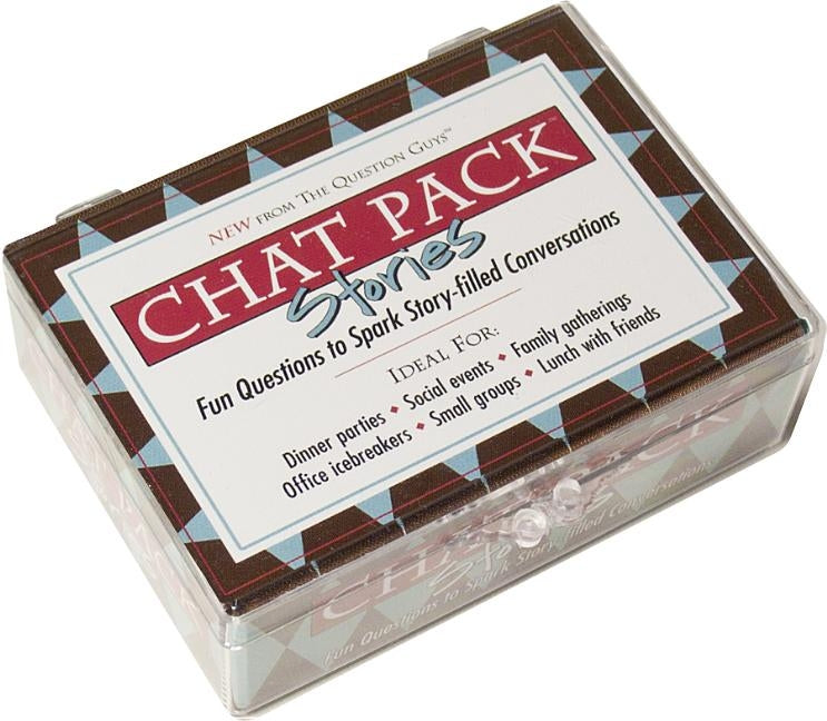 Chat Pack: Stories Cards: Fun Questions to Spark Story-Filled Conversations by Questmarc Publishing