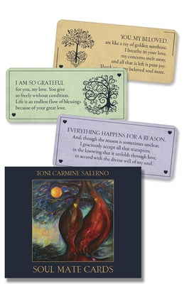 Soul Mate Cards New Edition: 55 Wisdom Cards for Enriching Your Soul Mate Connections by Salerno, Toni Carmine