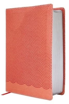 Nirv, Giant Print Compact Bible, Leathersoft, Peach, Comfort Print by Zondervan