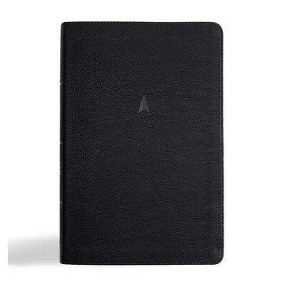 CSB Men's Daily Bible, Black Leathertouch, Indexed by Wolgemuth, Robert