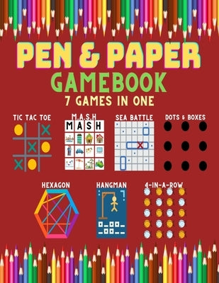 Paper & Pen Game Book: The Big Book of Games by One, Sweet Precious