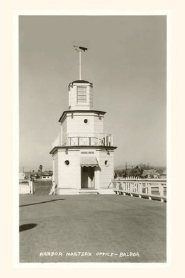 The Vintage Journal Harbor Master's Office, Balboa by Found Image Press