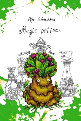 Magic potions: Coloring book by Goloveshkina, Olga