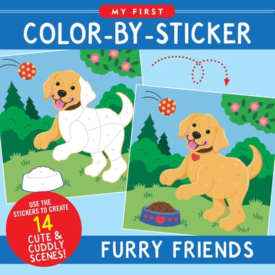 Color-By-Sticker - Furry Friends by Zschock, Martha