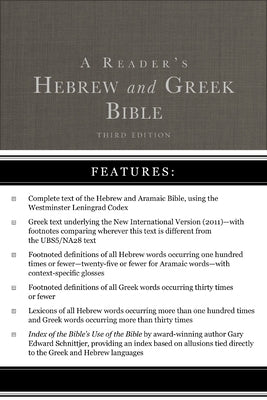 A Reader's Hebrew and Greek Bible: Third Edition by Brown II, A. Philip