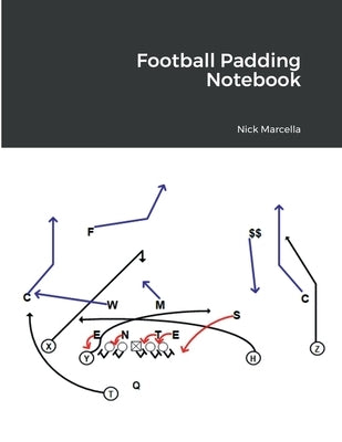 Football Padding Notebook by Marcella, Nicholas