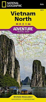 Vietnam North Map by National Geographic Maps - Adventure