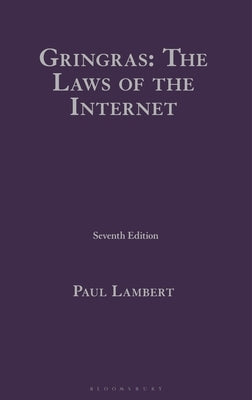Gringras: The Laws of the Internet by Lambert, Paul