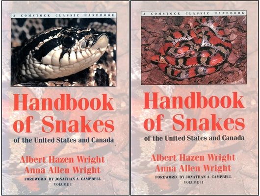 Handbook of Snakes of the United States and Canada: Two-Volume Set by Wright, Albert Hazen