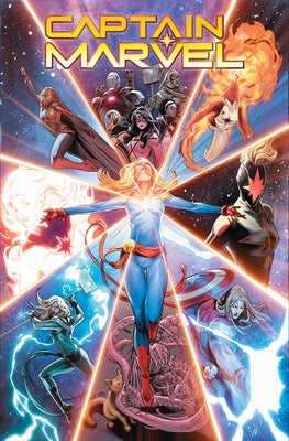 Captain Marvel: Highest, Furthest, Fastest Omnibus Carmen Carnero Cover by Thompson, Kelly