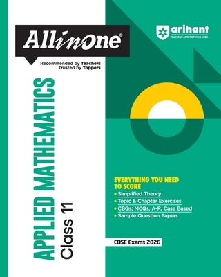 AIO CBSE Applied Mathematics 11th by Dwevedi, Laxman Prasad Brijesh