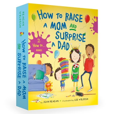 How to Raise a Mom and Surprise a Dad Board Book Boxed Set by Reagan, Jean