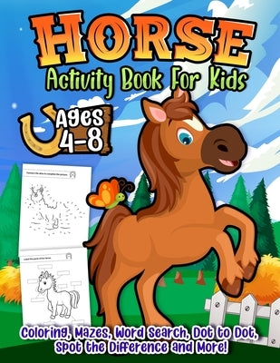 Horse Activity Book by Hall, Harper