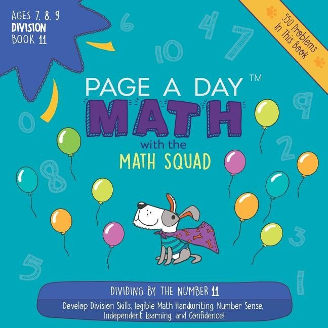 Page A Day Math Division Book 11: Dividing by 11 by Auerbach, Janice
