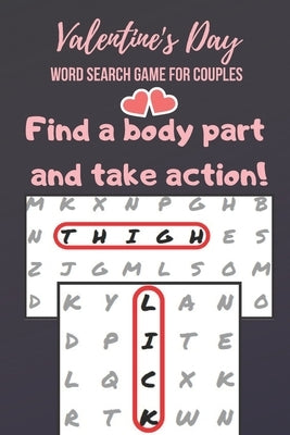 Valentine's Day Game for Couples: Word Search Challenge for Adults - Naughty Foreplay - Large Print - Romantic Puzzle Book - for Boyfriend, Girlfriend by Books, Enamoured