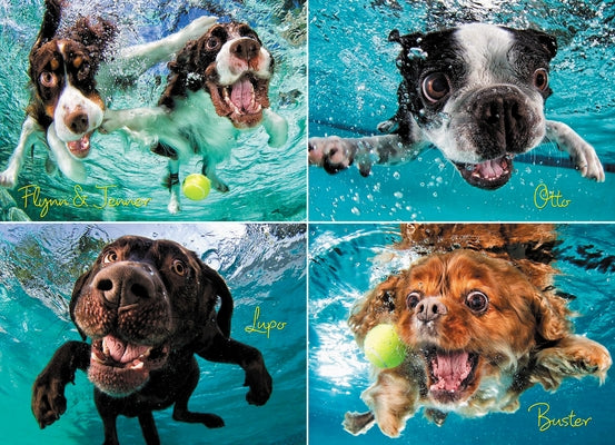 Underwater Dogs: Ruff Water 1000-Piece Puzzle by Seth Casteel