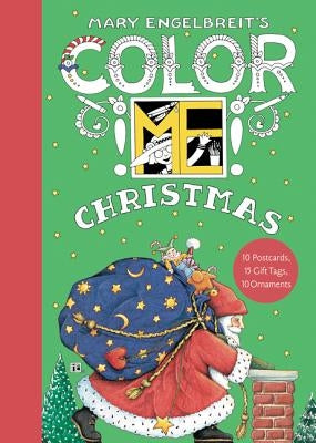 Mary Engelbreit's Color Me Christmas Book of Postcards: A Christmas Holiday Book for Kids by Engelbreit, Mary