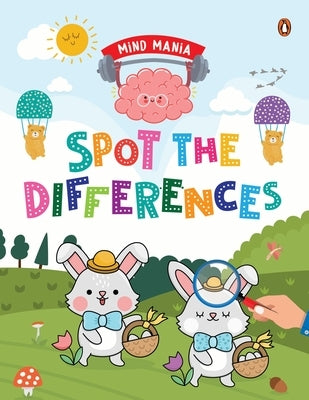 Mind Mania: Spot the Differences: Fun and Interactive Activity Book for Preschool Kids, Toddlers Enhances Observation Skills Book for 3+ [Penguin Earl by Books, Penguin